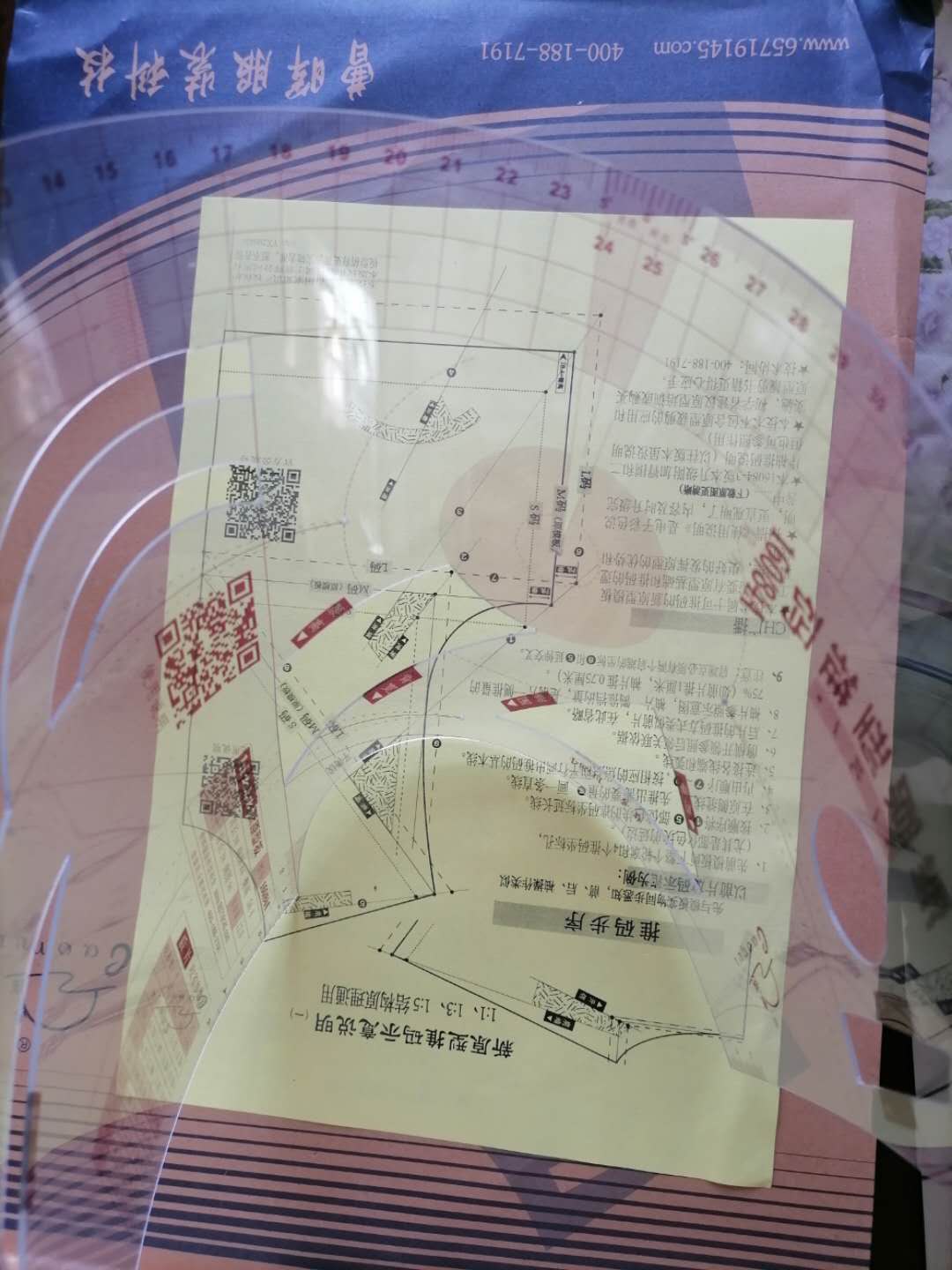 1:1 1:5 liniaal tekening tempel kledingstuk prototype linialen school student onderwijs