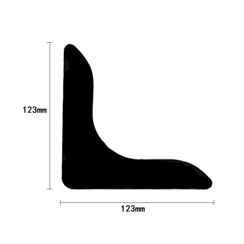 8pcs Adhesive Rug Carpet Pad Fixed Sticker Rug Corners Silicone Anti Slip Tape Gripper For Bath Living Room Bedroom Dropshiping: 05