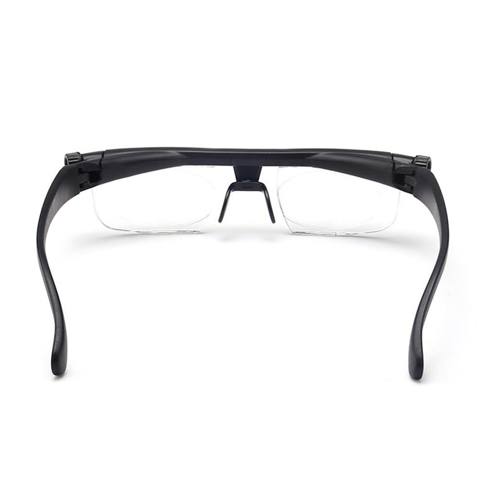 Adjustable Glasses Non-Prescription Lenses for Nearsighted Farsighted Computer Reading Driving Unisex Variable Focus Glasses: Default Title