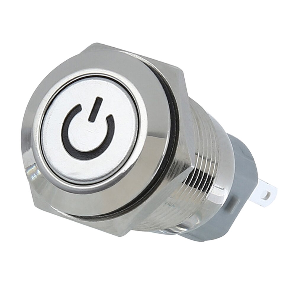 Auto Suv Motor Startknop Ontsteking Starter Groene Led Light Push Button
