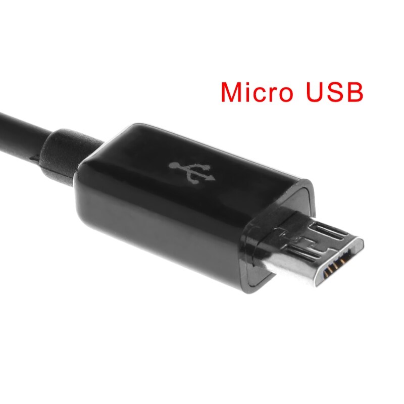 Portable USB 2.0 Type A Male To Dual Micro USB Male Splitter Y Charging Data Cable