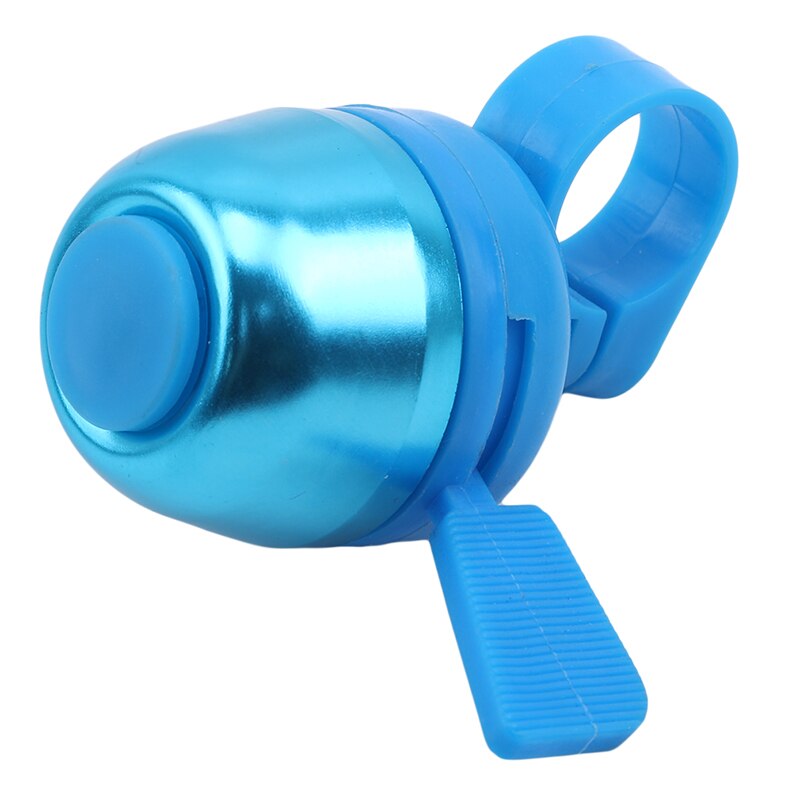 manillar de seguridad para bicicleta, anillo de Metal para bicicleta, campana, bocina, alarma de sonido, accesorio para bicicleta, timbre protector para exteriores: blue