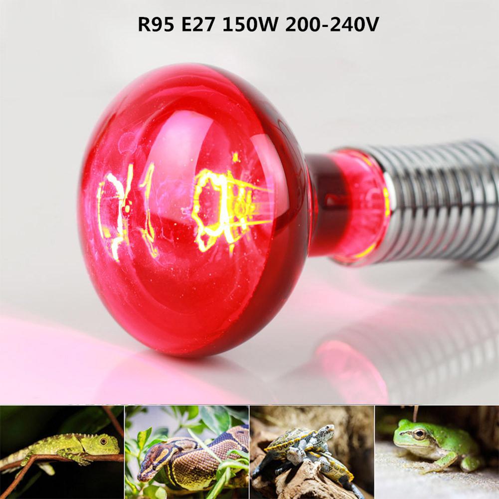 150W R95 Infrarood Lamp Hagedis Schildpad Snake Warmte Lamp