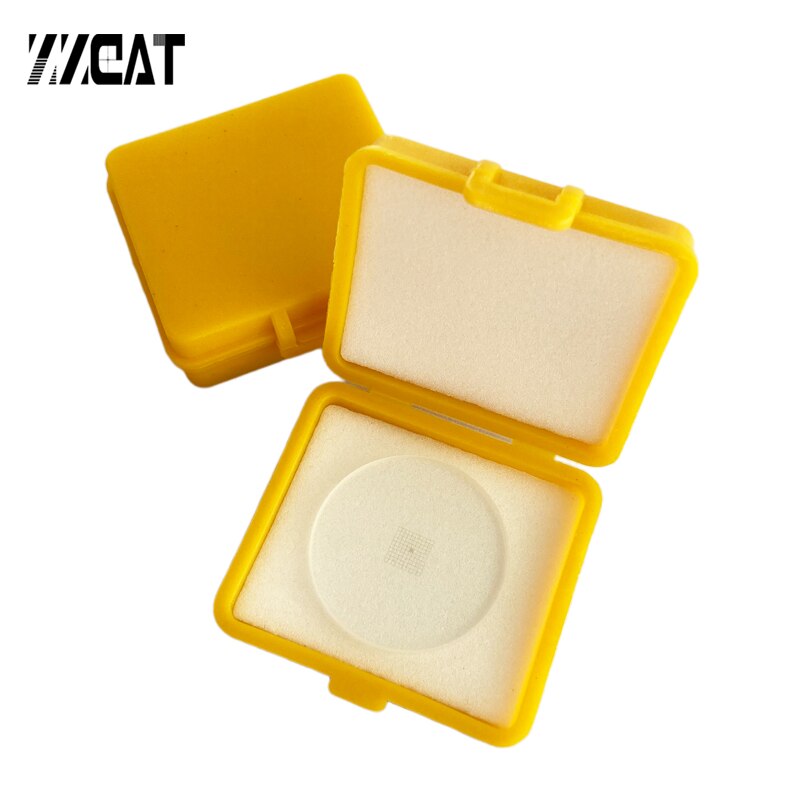 965 Microscope Slides 0.5mm 0.1mm Division Grid Net Eyepiece Reticle Calibrating Ocular Micrometer