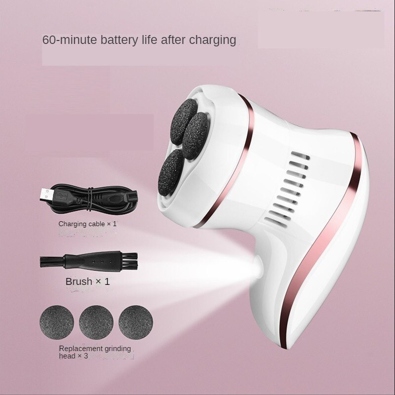 Electric Foot Pedicure Foot Care Tool Grinder Exfoliator Machine Feet Hard Dead Skin Remover Heel File Grinding