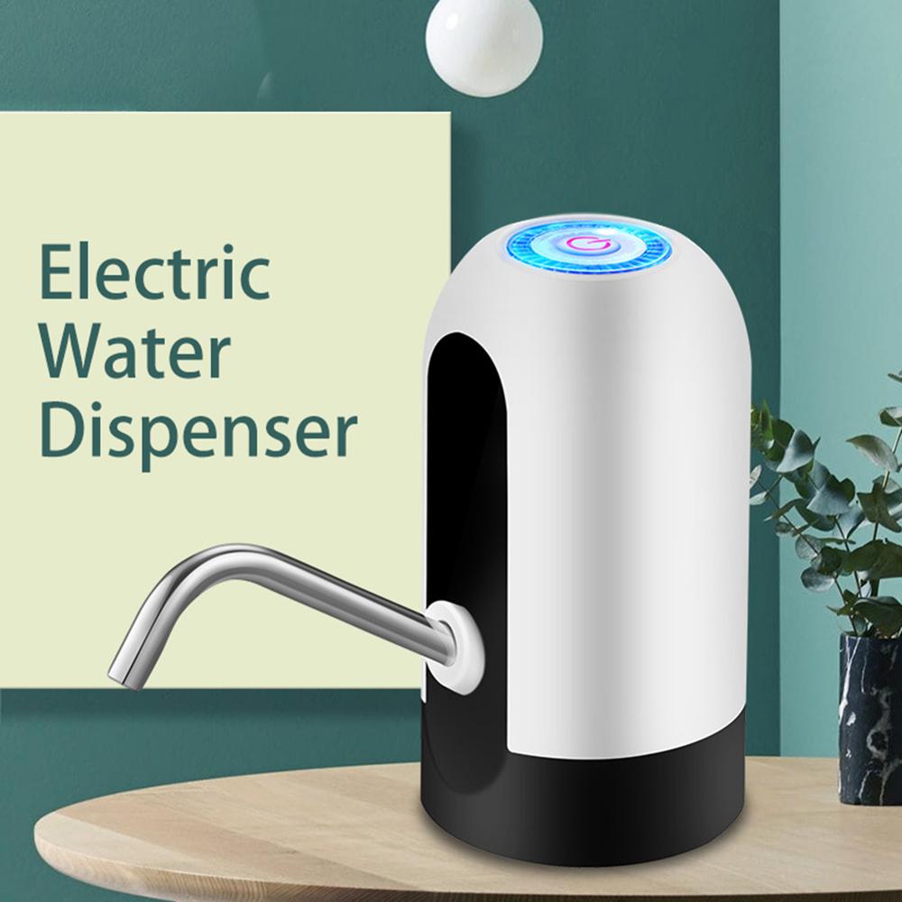 Household Automatic Water Dispenser Bottled Water Manual Water Press Intelligent Portable Water Dispenser USB LED Display