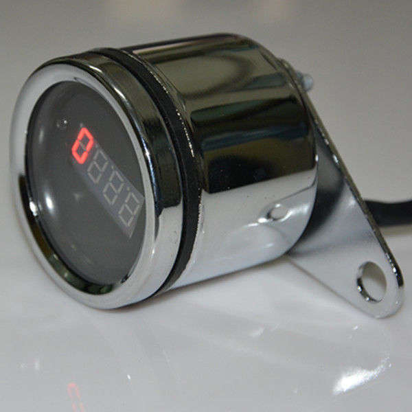 Digitale Motor Rode Led Toerenteller Rpm Speed Meet Gauge Meter Snelheid Tester