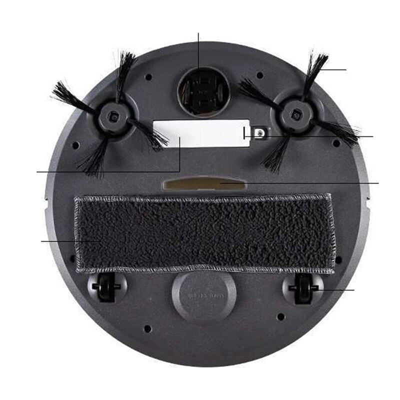 Multifunctional Robot Vacuum Cleaner, 3-In-1 Automatic Charging, Intelligent Sweeping Robot Wet and Dry Sweeping