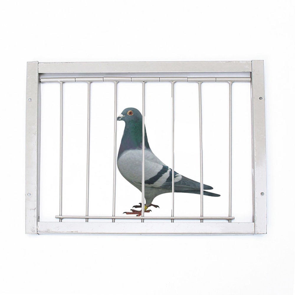 1pcs 30x26cm Wires Bars Frame Racing Pigeon Loft Bird Entrance Tumbler Iron Door