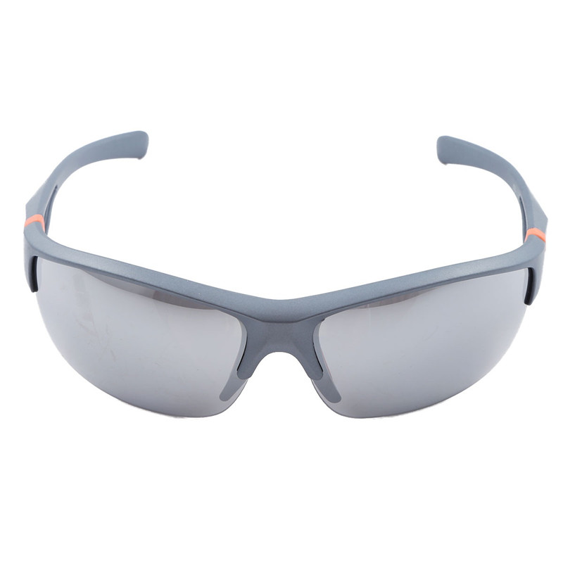 DPOIS Sonnenbrille Männer Sport Sonnenbrille UV 400 Schutz Golf Sonnenbrille Frauen Fahren Radfahren Gläser Angeln Brillen: Grey