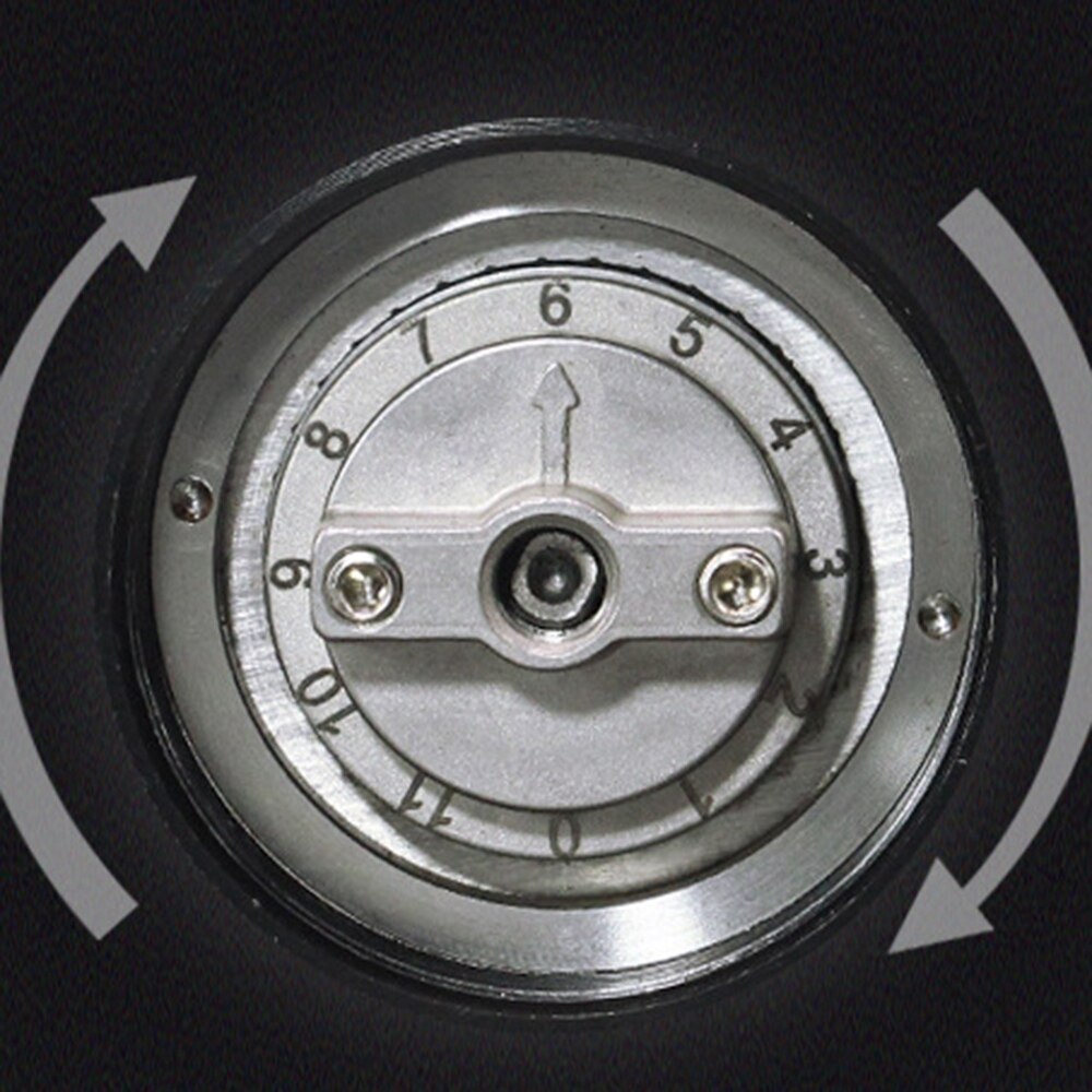 Manual Coffee Grinder Manual Grain Grinder with Manual Adjustable Setting Stainless Steel Whole Bean Burr Grinder,B