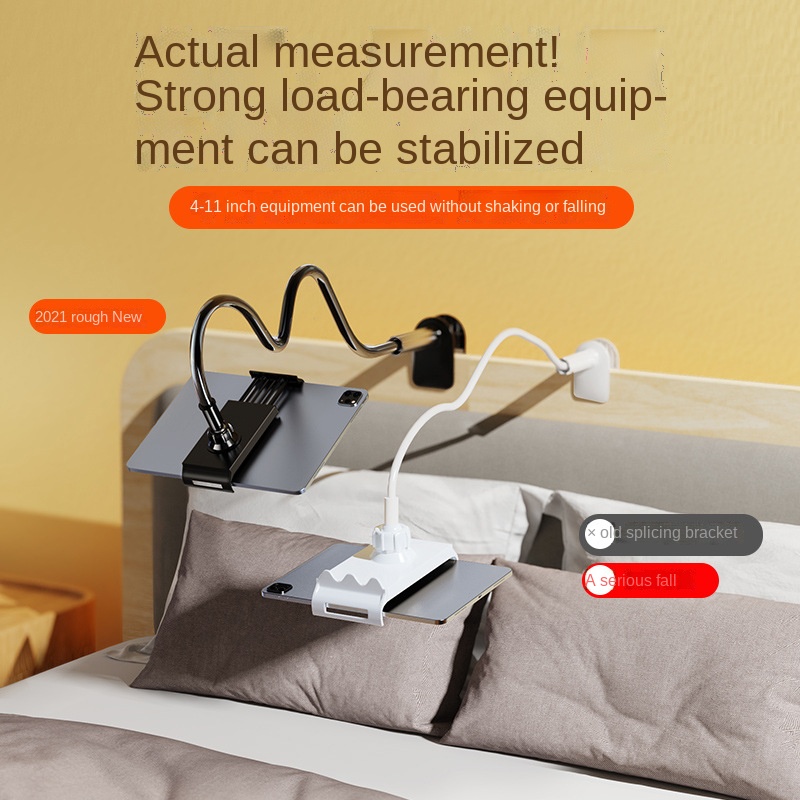 Universal Phone Holder Bed Desk Clip Lazy Flexible Gooseneck Clamp Long Arms Mount For IPhone 8/7/6 Bed Desk Mobile Phone Holder