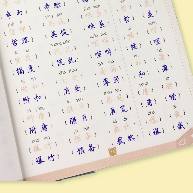 Chinese Regular Script Copybook to Improve Writing Score for Primary School Students Kaishu Modian