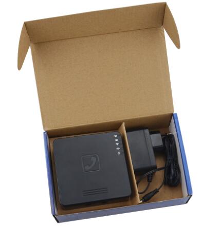 VoIP-Router inalámbrico GT202, dispositivo con 2 puertos de Voz sobre IP, ATA,: with retail box