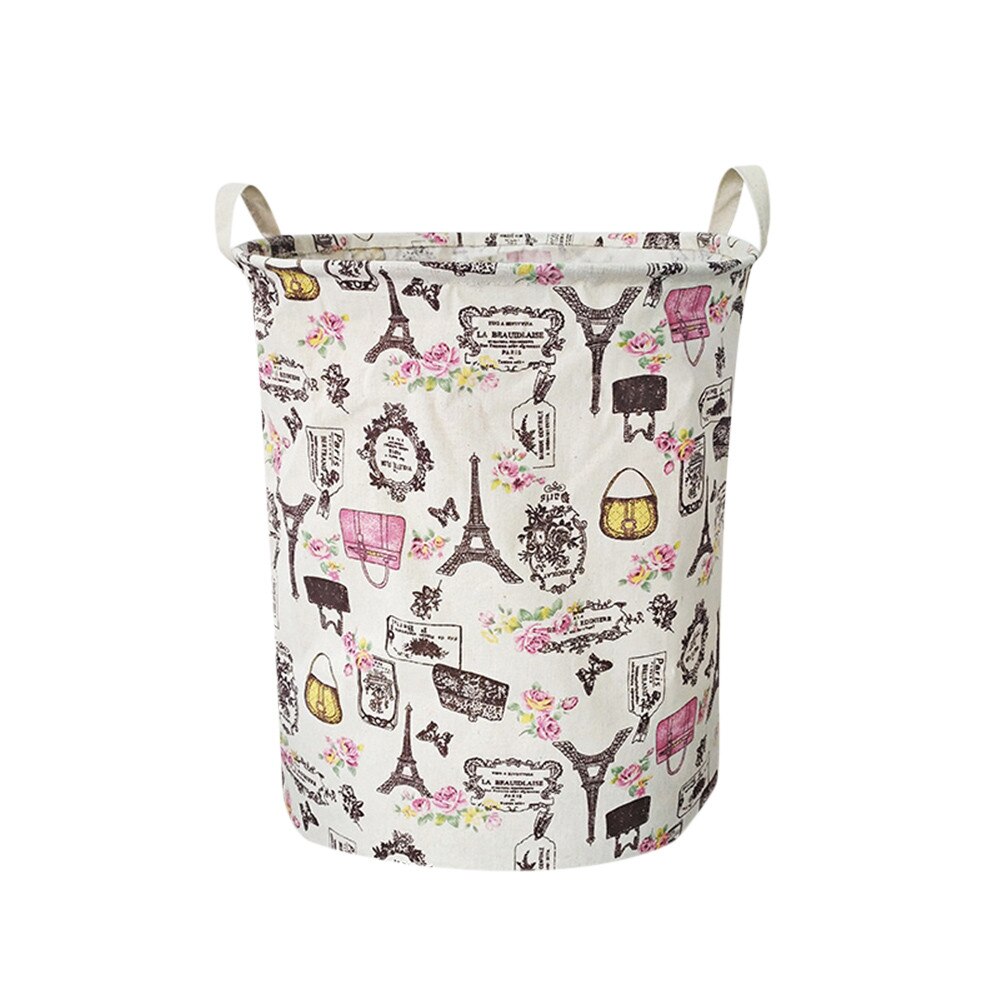 Cesta De Lavandería Impermeable Plegable Para La Colada, Cesta Ligera