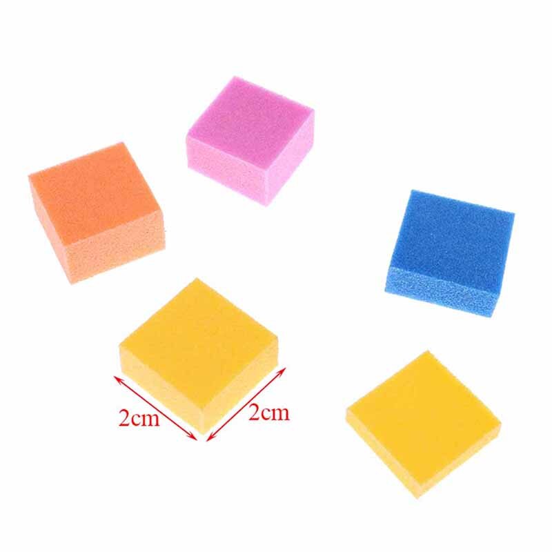1pack Mini Nail Sanding Sponge Buffers Block Irregular Sanding Sponge Polishing Nail Files Buffer DIY Nail Art Pedicure File