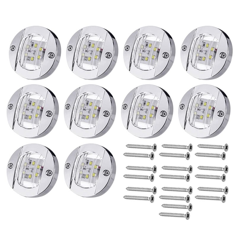 Marine Boat LED Lights Marine Courtesy Lights for Boating Kayak Dinghy Navigation Vessels Freighters Hovercrafts Fishing: Default Title