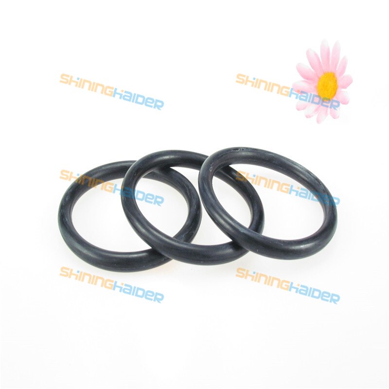 50PCS wire diameter 6mm cross section 6mm black NBR O type ring nitrile rubber O sealing ring CS 6mm OD 45mm-62mm