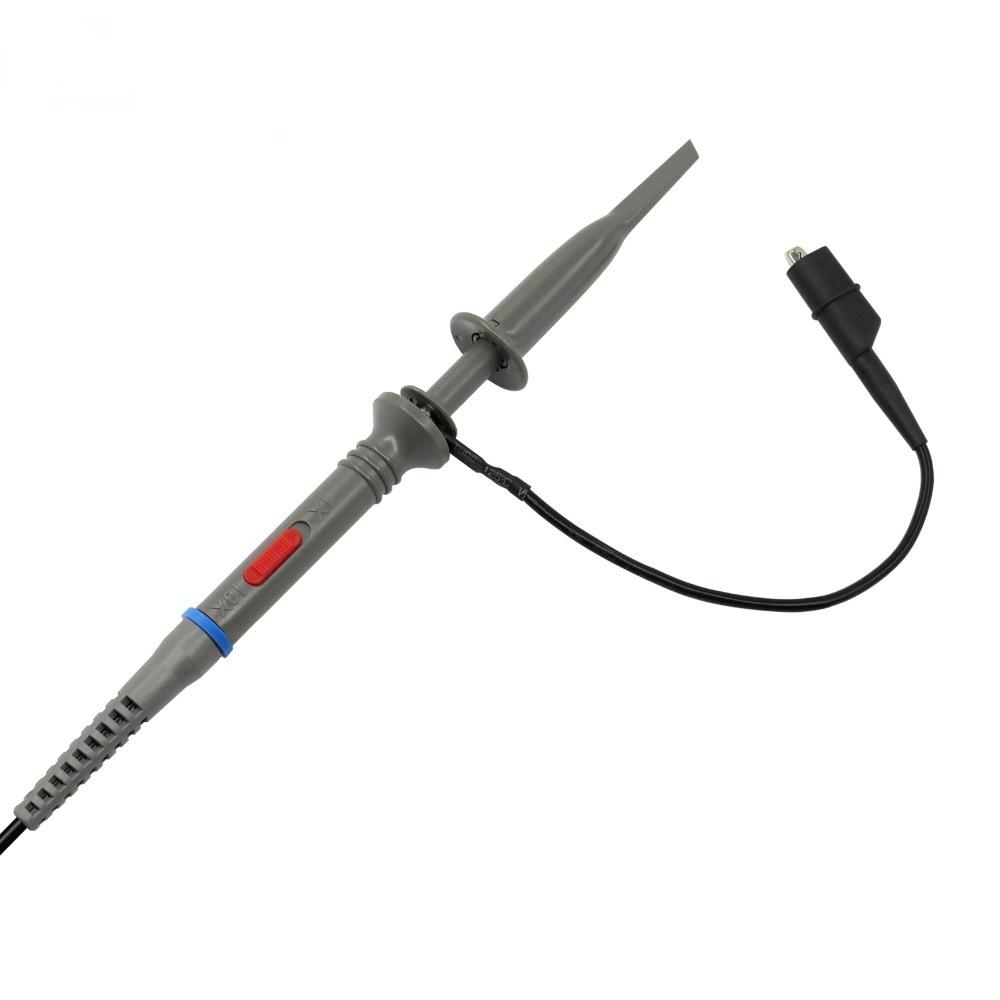 2Pc P6100 Oscilloscoop Probe 1X/10X Verstelbare Demping 100Mhz Bandbreedte Leidt Schakelbare Ingangsspanning Osciloscope Probes