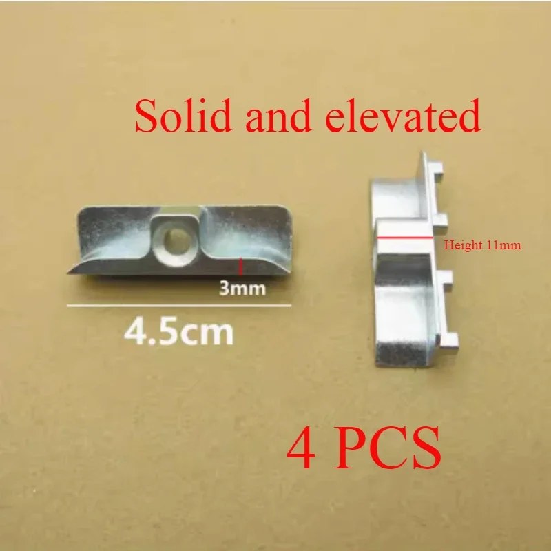 1 st fönsterlås av plaststål, svängstångslåsblock, spänne för dörr och fönsterbeslag: Gul