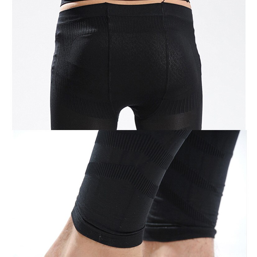 Sport Leggings Men Fitness High Waist Solid Black Male Yoga Pants Sportswear Athletic Sport Workout Leggings Leggins Mujer #D