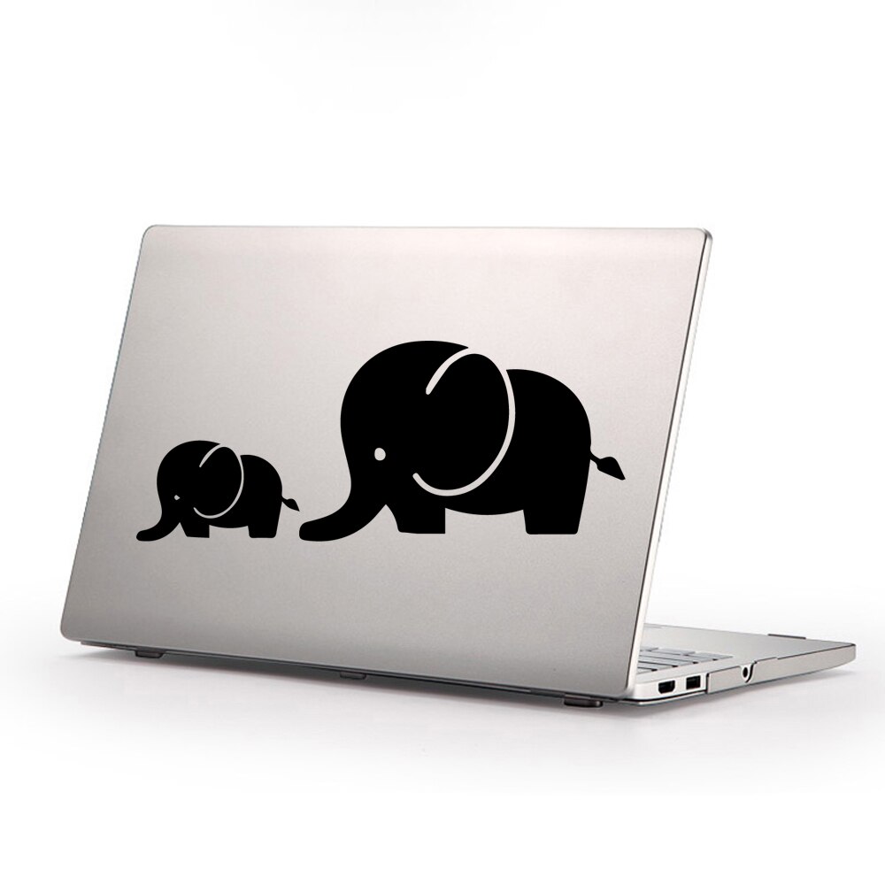 Leuke Olifant Laptop Stickers Decals Laptop Beschermende Volledige Cover Skin Decoratie