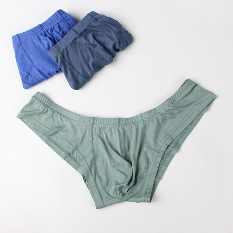 Calzoncillos Bóxer pequeños para hombre, ropa interior fina de tiro bajo
