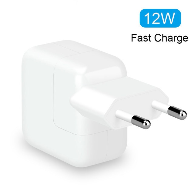 2.4a carregamento rápido 12w adaptador de energia usb telefone viagem casa carregador para iphone x 8 plus 7 6s 5S ipad mini ar sa u ng para euro