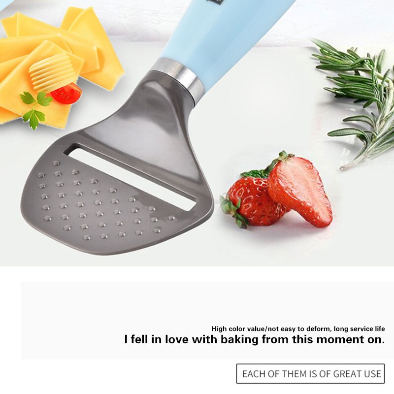 Roestvrij Staal Kaas Vliegtuig Kaas Rasp Keuken Gadgets Slicer Soft Ergonomische Handvat Snijden Van Zachte Of Harde Kaas Tool