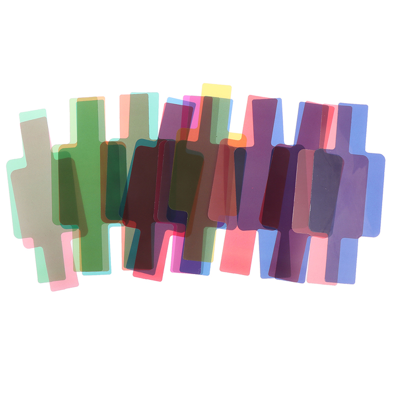 Caméra universelle Flash 20 Gels de couleur filtre diffuseur Kits de carte de