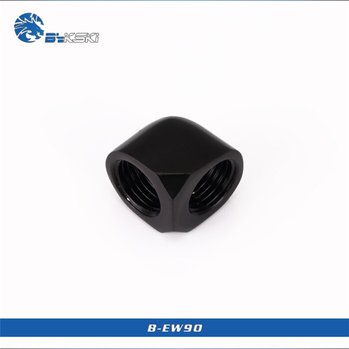 Bykski 90 grados doble hembra codo conector Junta B-EW90