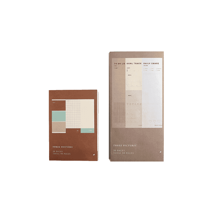 Jianwu 1 Pc Retro Planner Bullet Journal Memo Pad Boodschap Kaart Diy Notitieblok Nota Schoolbenodigdheden