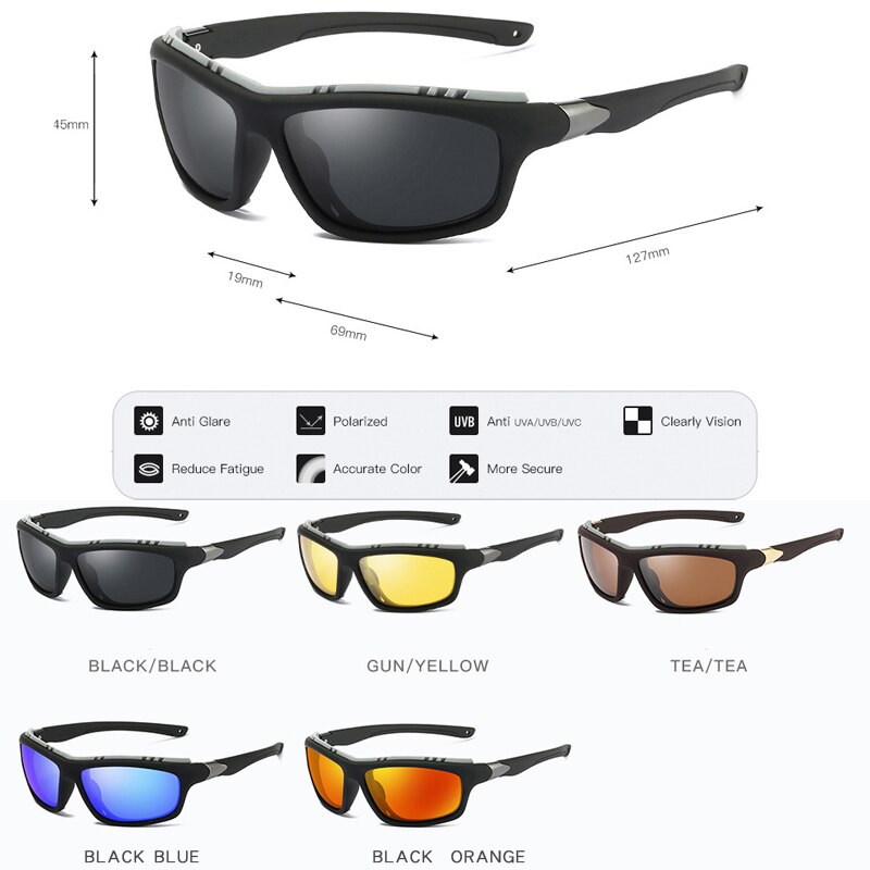 Gafas de sol polarizadas BENZEN para hombre, Gafas de sol militares, Gafas de sol deportivas para conducir, Gafas de sol tácticas para hombres, Gafas de sol para pescar UV400