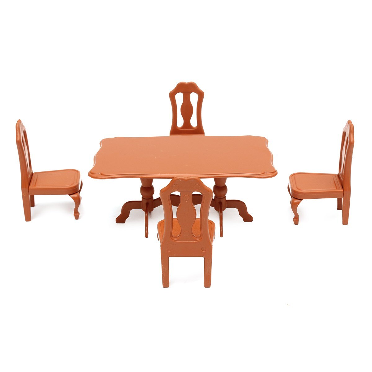 Diy miniatura møbler spiseborde stole sæt til mini dukkehus miniaturer møbler legetøj til børn voksen
