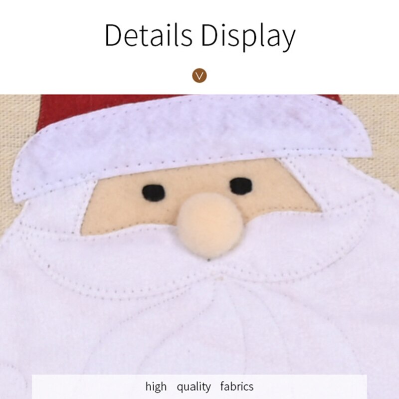 38*38cm julefest forsyninger køkken restaurant komfort udskrivning beskyttelsesbetræk støvtæt stolebetræk hjem