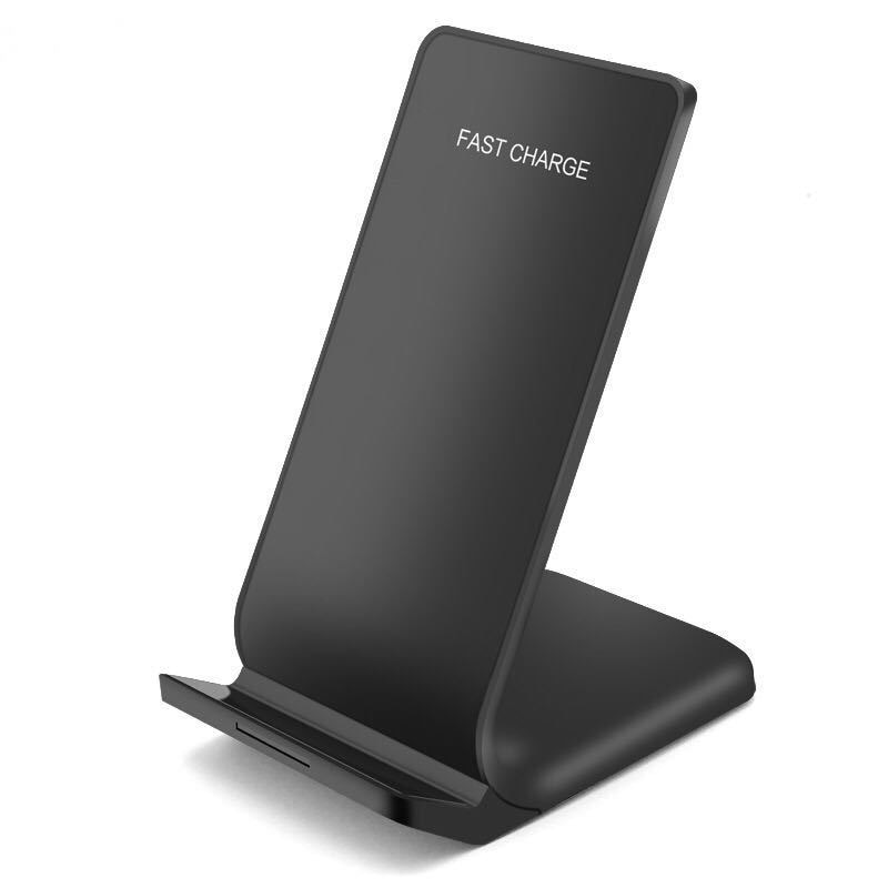 Wireless Charger 10W Qi-Certified Fast Wireless Charging Stand for Most Mobile High Power Induction Fast Charge Phone Holder
