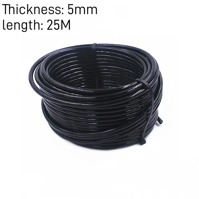 Cuerda de alambre de acero especial para gimnasio, Cable de Fitness de 5/6mm de espesor, accesorios de máquina de polea, accesorio de cuerda de alambre de acero resistente para el hogar: Castaño