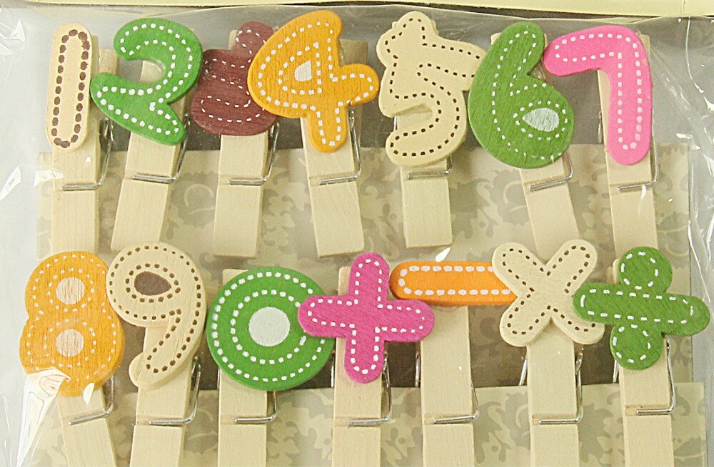 100 Stück Holz Wäscheklammern 25mm Mit 5m Hanfseil - Für Fotoaufhängung & Basteln