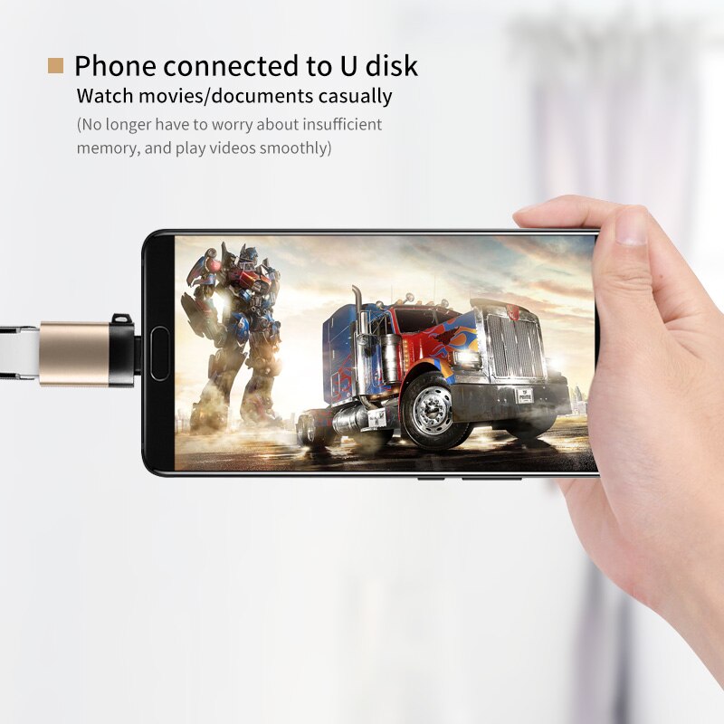 OTG Adapter USB3.0 Type C usb c Mobile Phone To USB C 3.0 Data Converter External Device Mouse Connector Flask Drive Reader