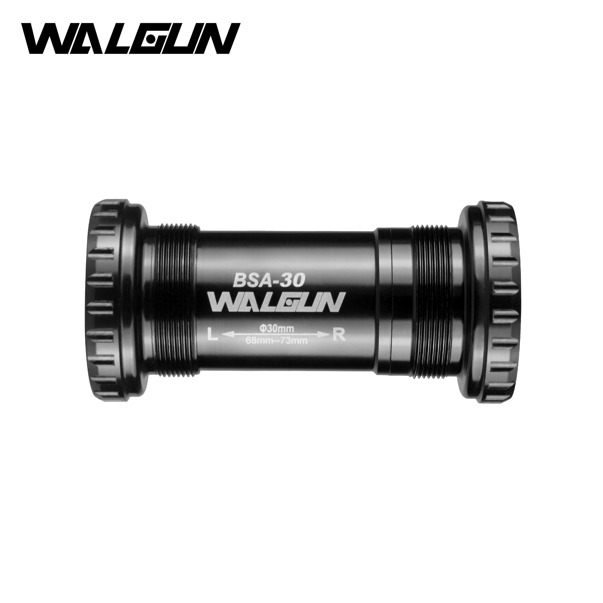 WALGUN Threaded BSA30 Ceramic bike Bottom Brackets Road MTB Mountain Bike BSA 30 BB for bike crank 30mm Bicycle Crankset parts