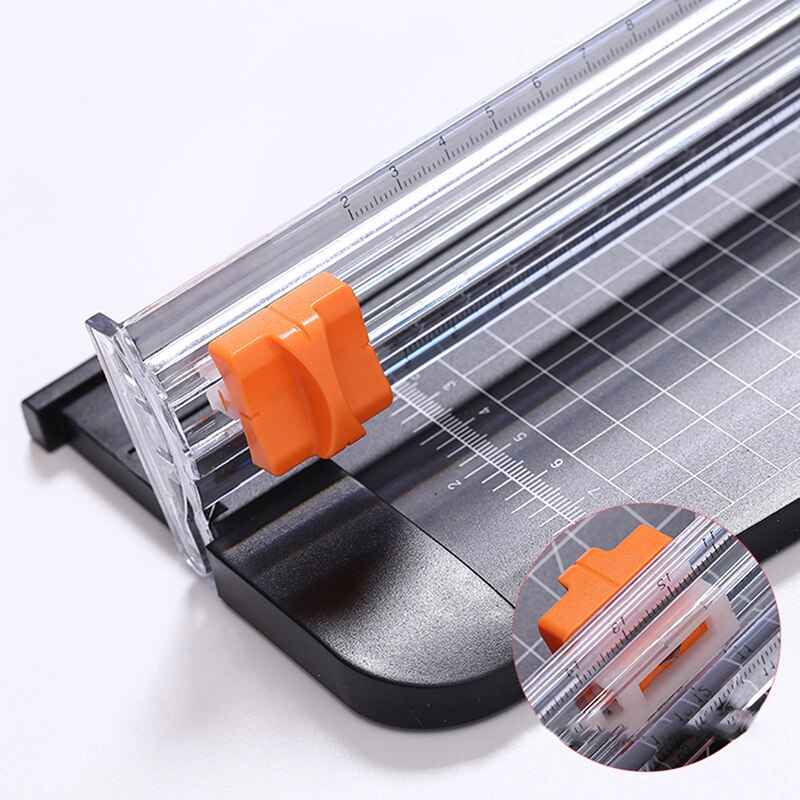 Precision Paper Trimmer Paper Photo Cutter Portable Scrapbook Trimmer Cutter Home Office A4 Paper Cut Machine With Plastic Base