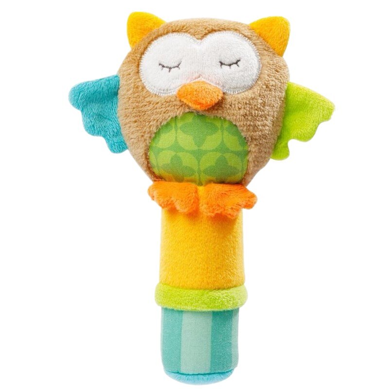 Slaapkamer Baby Rammelaar Mobiles Schattige Baby Speelgoed Cartoon Dier Hand Bell Rammelaar Zachte Peuter Pluche Bb Speelgoed 0-12 maanden 40% Off: A