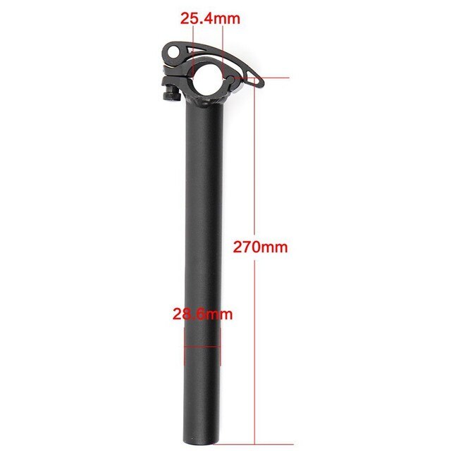 Folding Electric Vehicle Riser 28.6 Aluminum Alloy Bicycle Folding Riser Handle Bar Quick-Release Bike Adjustable Front Risers: 28 6mm