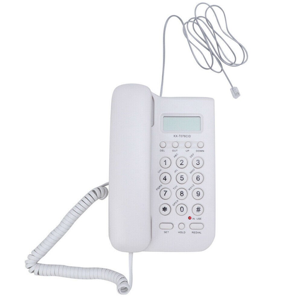 Home Office Landline Telephone English Wall Mount Cordless Portable Desktop Intercom Wireless For Elderly Business Hotel Digital