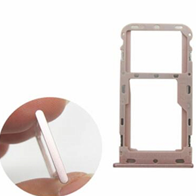 Sim Card Slot Voor Xiaomi Redmi 5 Sim Card Slot Lade Houder Adapter Vervangende Onderdelen: Rose Gold