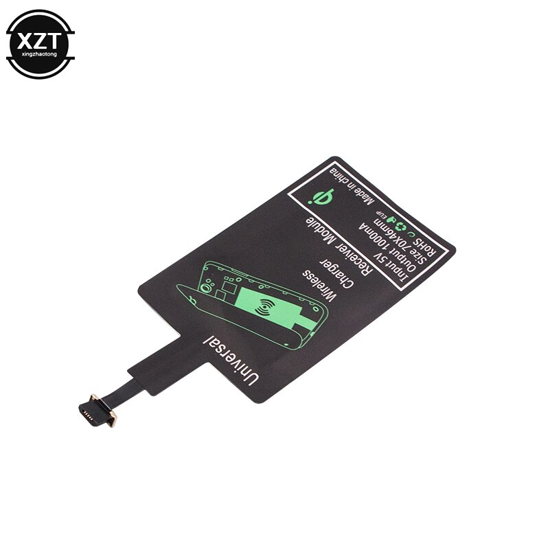 Qi Wireless Charging Receiver Adapter Micro USB Universal Wireless Fast Charger for Xiaomi Android Phone