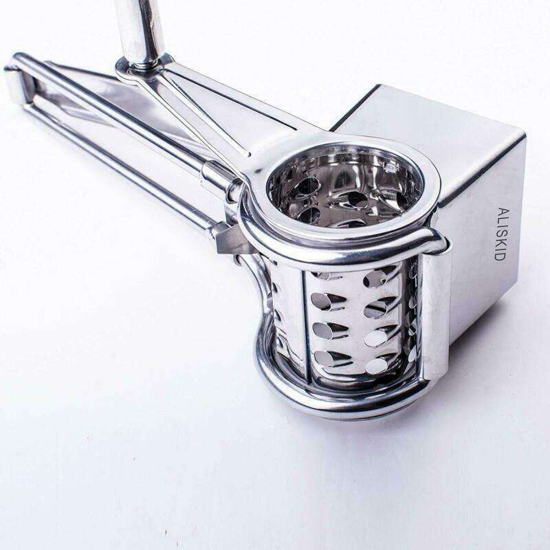 Stainless Steel 4PCS Set Cheese Grater Hand-operated Rotary Cheese Grater Innovative And Multi-functional Cheese Graters