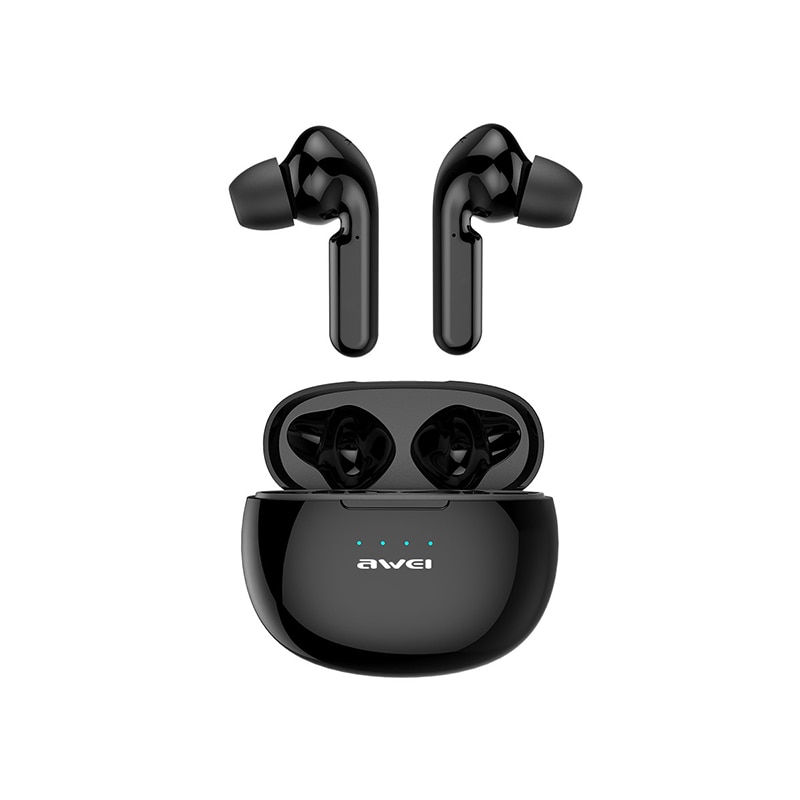 Awei T15 Mini Tws Bluetooth Headset 5.0 Draadloze Waterdichte Touch Oordopjes In-Ear Hi-Fi Sound Music Hoofdtelefoon Voor Android/Ios