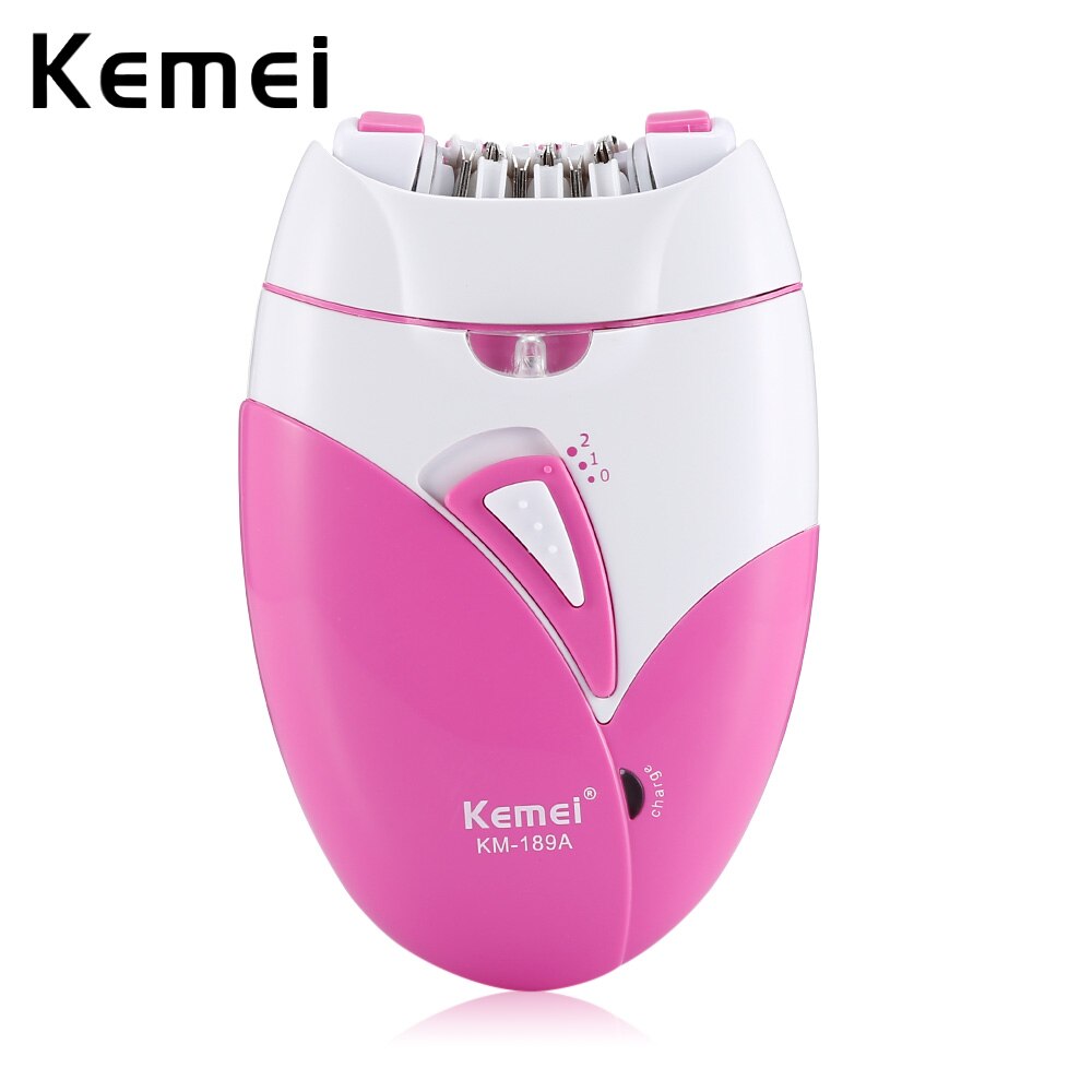 Kemei KM-189A cheveux de femme épilateur électrique Machine d'épilation Rechargeable USB rasoir épilateur électrique rasage dépilador: Default Title