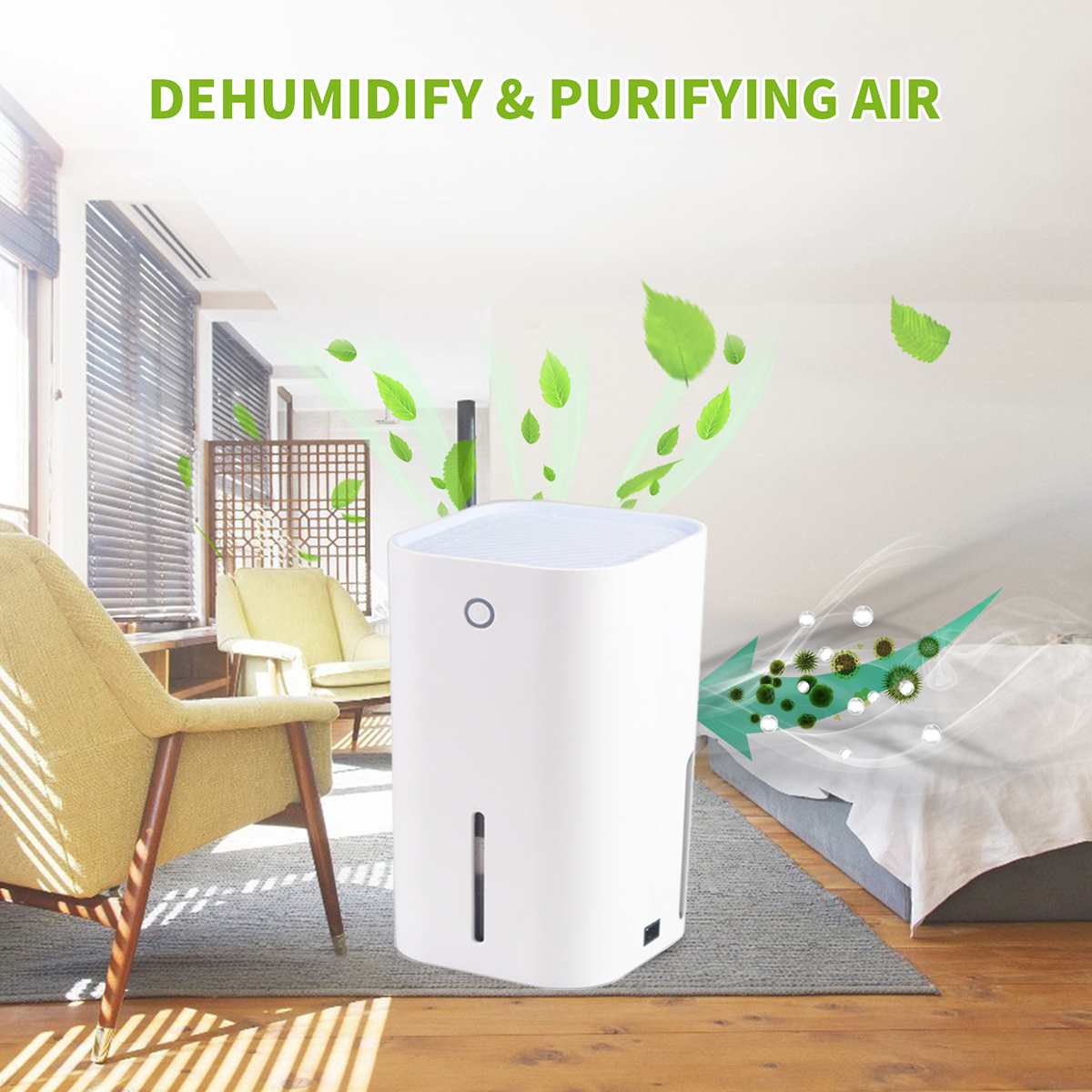 850ML Mini Dehumidifier Smart Moisture Absorber Ho... – Grandado